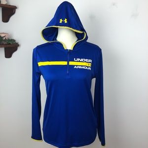 Under Armour Pull over Youth Large Color Navy Blue